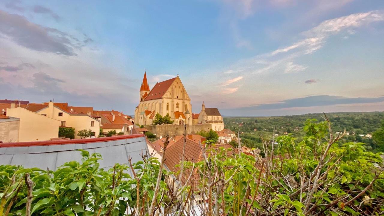 Apartmany Na Mikulasskem Namesti Znojmo Exteriör bild